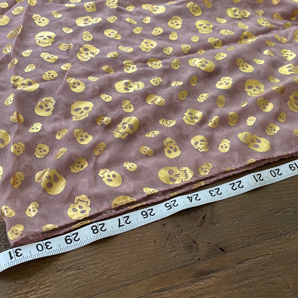 Infinity skull scarf - Picture 5 of 9